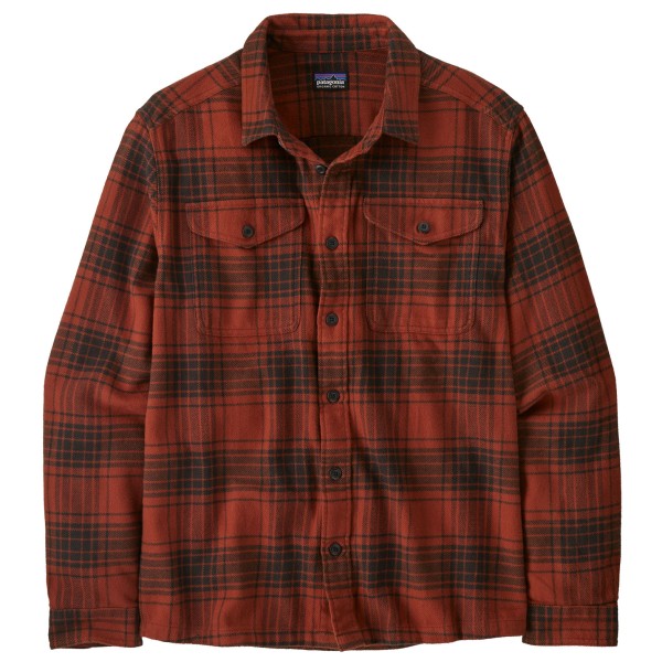 Patagonia - Fjord Flannel Shirt - Hemd Gr S rot/braun Patagonia - Fjord Flannel Shirt - Hemd Gr S rot/braun von Patagonia