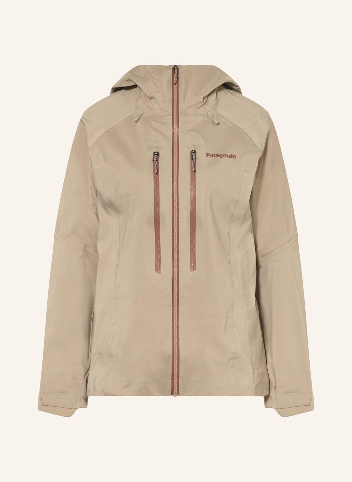 Patagonia Hardshell-Skijacke Stormstride beige Patagonia Hardshell-Skijacke Stormstride beige von Patagonia