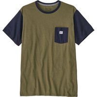 Patagonia Herren Shop Sticker Pocket T-Shirt Patagonia Herren Shop Sticker Pocket T-Shirt von Patagonia