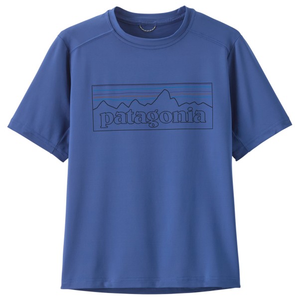 Patagonia - Kid's Cap SW T-Shirt - Funktionsshirt Gr XL blau von Patagonia