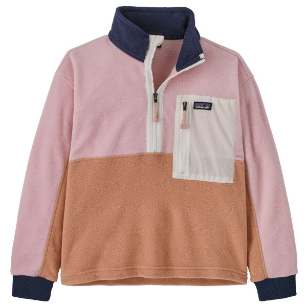 Patagonia - Kid's Microdini 1/2 Zip P/O - Fleecepullover Gr XS rosa von Patagonia