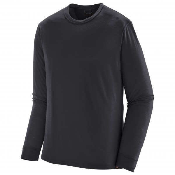 Patagonia - L/S Cap Cool Merino Shirt - Merinoshirt Gr L schwarz von Patagonia