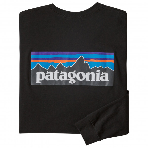 Patagonia - L/S P-6 Logo Responsibili-Tee - Longsleeve Gr L schwarz Patagonia - L/S P-6 Logo Responsibili-Tee - Longsleeve Gr L schwarz von Patagonia