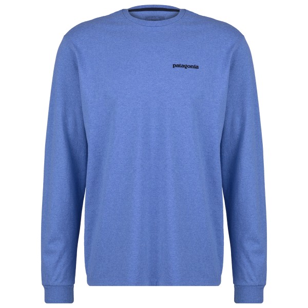 Patagonia - L/S P-6 Logo Responsibili-Tee - Longsleeve Gr S blau von Patagonia