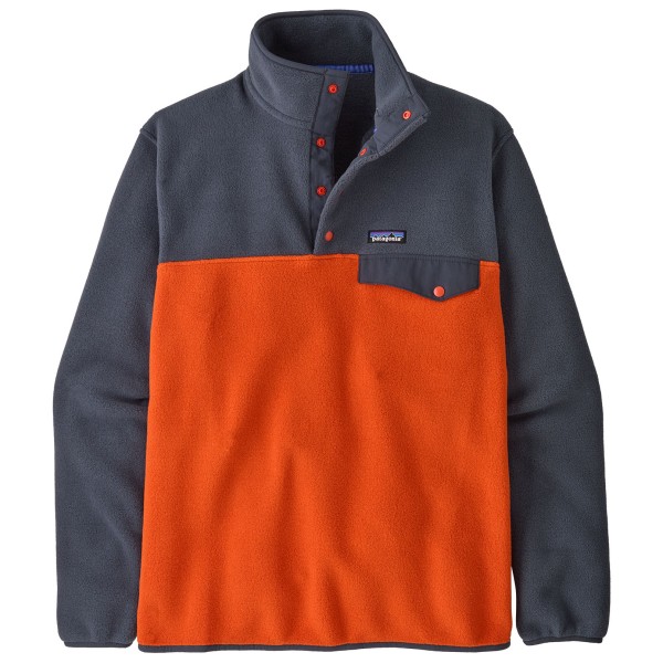 Patagonia - Lightweight Synch Snap-T P/O - Fleecepullover Gr S rot von Patagonia