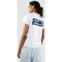 Patagonia P-6 Logo Responsibili T-Shirt white von Patagonia