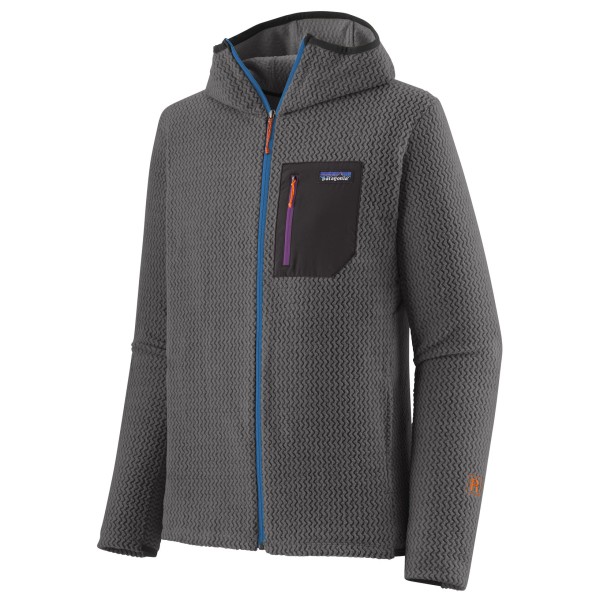 Patagonia - R1 Air Full-Zip Hoody - Fleecejacke Gr XXL grau von Patagonia