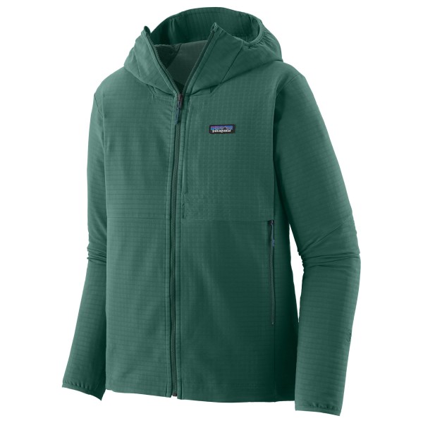 Patagonia - R1 Techface Hoody - Softshelljacke Gr M grün von Patagonia