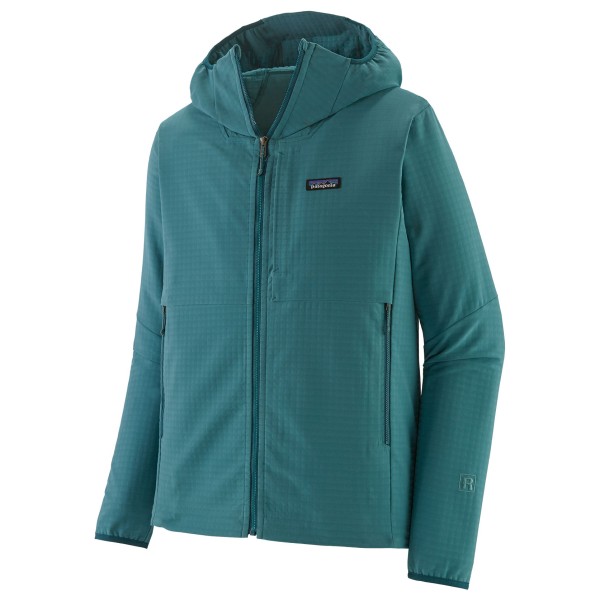 Patagonia - R1 Techface Hoody - Softshelljacke Gr XL türkis von Patagonia