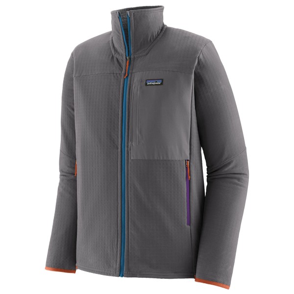 Patagonia - R2 Techface Jacket - Fleecejacke Gr M grau von Patagonia