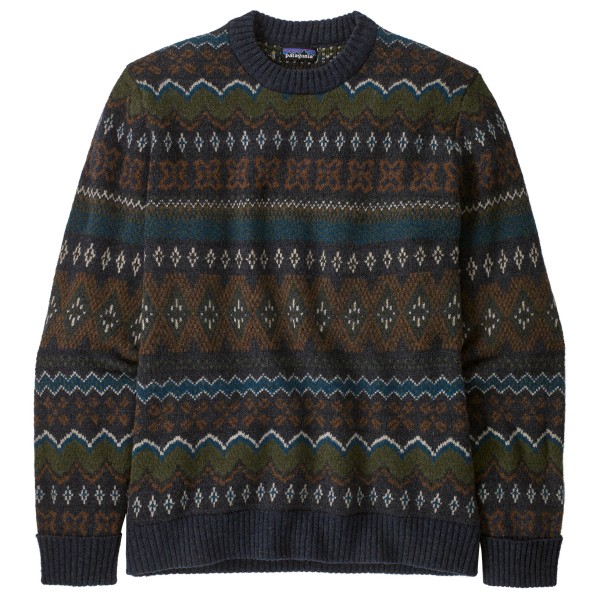 Patagonia - Recycled Wool Sweater - Pullover Gr S schwarz von Patagonia