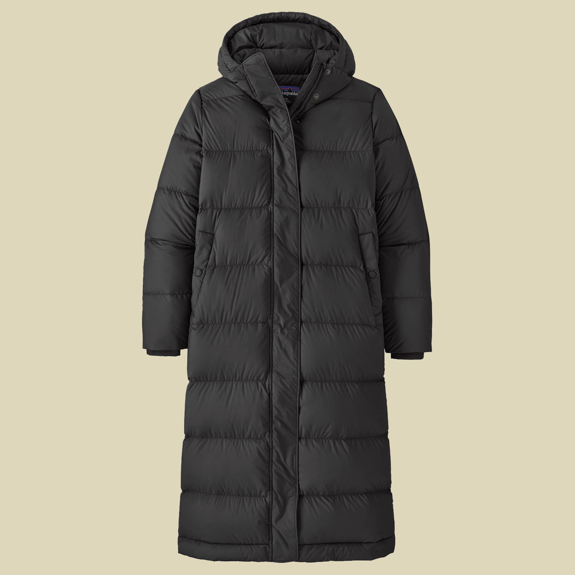 Silent Down Long Parka Women Größe L Farbe black Silent Down Long Parka Women Größe L Farbe black von Patagonia