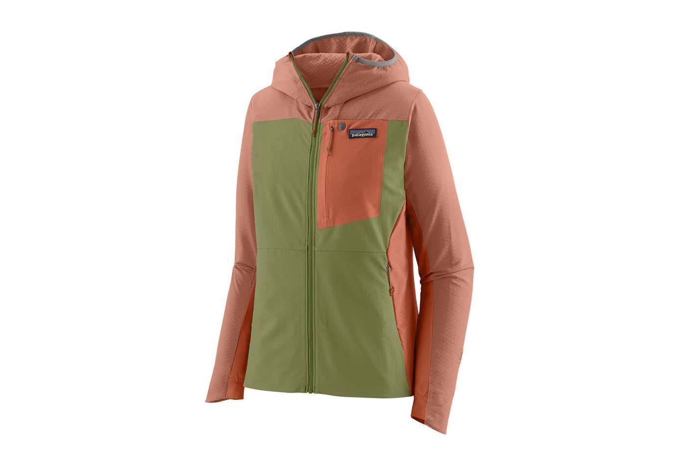 Patagonia Sommerjacke Patagonia Damen Softshelljacke R1 CrossStrata Hoody von Patagonia