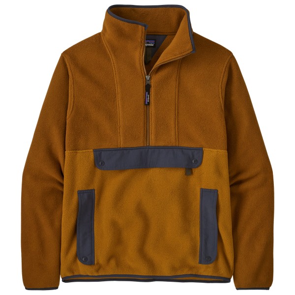 Patagonia - Synch Anorak - Fleecepullover Gr XXL braun von Patagonia