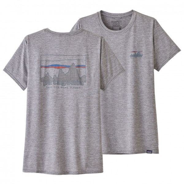 Patagonia - Women's Cap Cool Daily Graphic Shirt - Funktionsshirt Gr XL grau Patagonia - Women's Cap Cool Daily Graphic Shirt - Funktionsshirt Gr XL grau von Patagonia