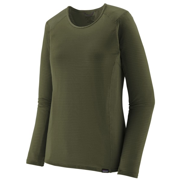 Patagonia - Women's Capilene Thermal Weight Crew - Kunstfaserunterwäsche Gr M oliv von Patagonia