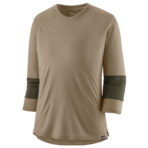 Patagonia - Women's Merino 3/4 Sleeve Bike Jersey - Merinoshirt Gr L beige Patagonia - Women's Merino 3/4 Sleeve Bike Jersey - Merinoshirt Gr L beige von Patagonia