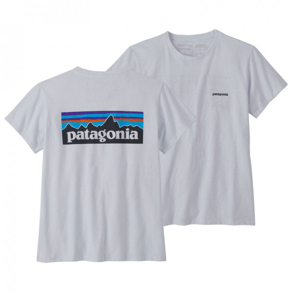 Patagonia - Women's P-6 Logo Responsibili-Tee - T-Shirt Gr L grau Patagonia - Women's P-6 Logo Responsibili-Tee - T-Shirt Gr L grau von Patagonia