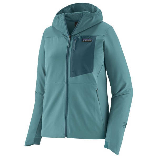 Patagonia - Women's R1 CrossStrata Hoody - Softshelljacke Gr S türkis Patagonia - Women's R1 CrossStrata Hoody - Softshelljacke Gr S türkis von Patagonia