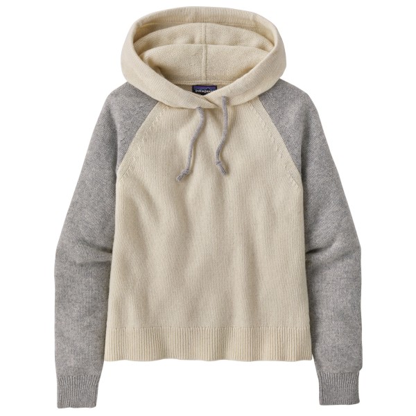 Patagonia - Women's Rec. Wool-Blend Hooded Pullover Sweater - Hoodie Gr XS beige/grau von Patagonia