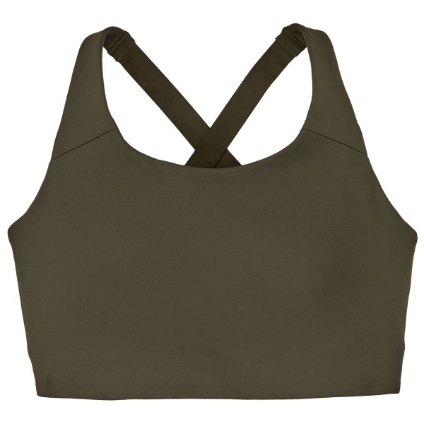 Patagonia - Women's Shadowlite High Impact Adjustable Bra - Sport-BH Gr M braun von Patagonia