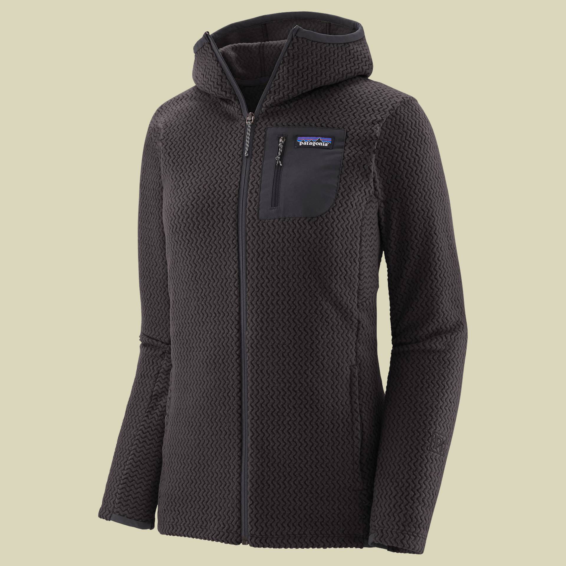 R1 Air Full-Zip Hoody Women Größe XL Farbe black von Patagonia