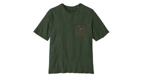 patagonia daily pocket t shirt grun von Patagonia