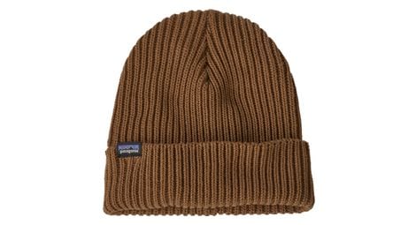 unisex patagonia fishermans rolled beanie braun von Patagonia