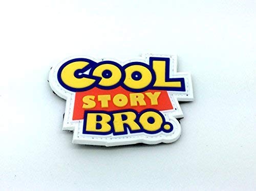 Cool Story Bro PVC Klett Emblem Abzeichen Patch von Patch Nation