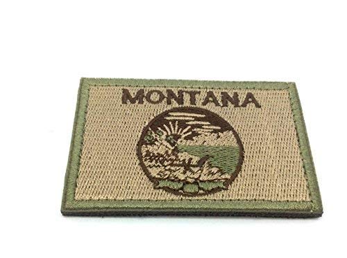 Montana Staat Flagge Bestickt Airsoft Klett-Patch Montana Staat Flagge Bestickt Airsoft Klett-Patch von Patch Nation