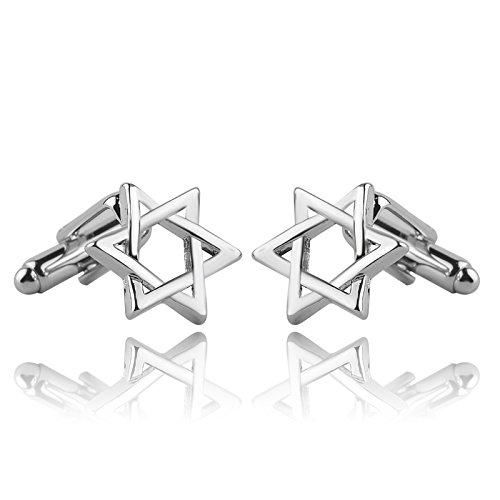 Patch Nation Davidstern Israel Metall Cufflinks Manschettenknöpfe Patch Nation Davidstern Israel Metall Cufflinks Manschettenknöpfe von Patch Nation