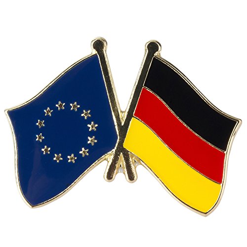 Patch Nation Europäische Union EU Deutschland Deutschland Freundschaft Flagge Metall Pin Anstecker Anstecker von Patch Nation