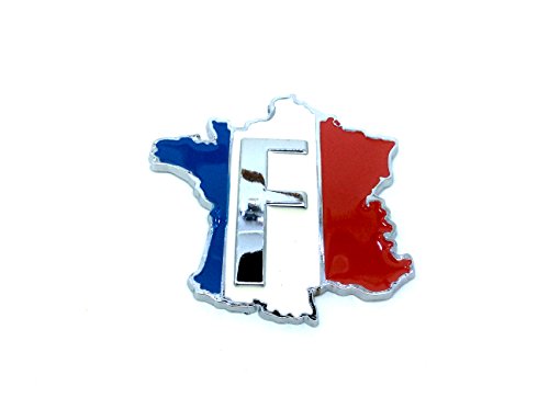 Patch Nation Frankreich-Emblem Metall Auto Aufkleber Abzeichen Decal von Patch Nation