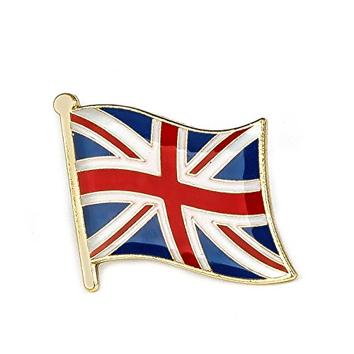 Patch Nation Metall-Anstecker mit Union Jack-Flagge von Patch Nation