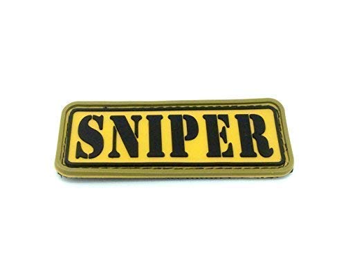 Sniper PVC Klett Emblem Abzeichen Sniper PVC Klett Emblem Abzeichen von Patch Nation