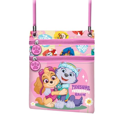 Paw Patrol Friendship-Action Vertikal Schultertasche, Rosa, 15,5 x 18 cm Paw Patrol Friendship-Action Vertikal Schultertasche, Rosa, 15,5 x 18 cm von KARACTERMANIA