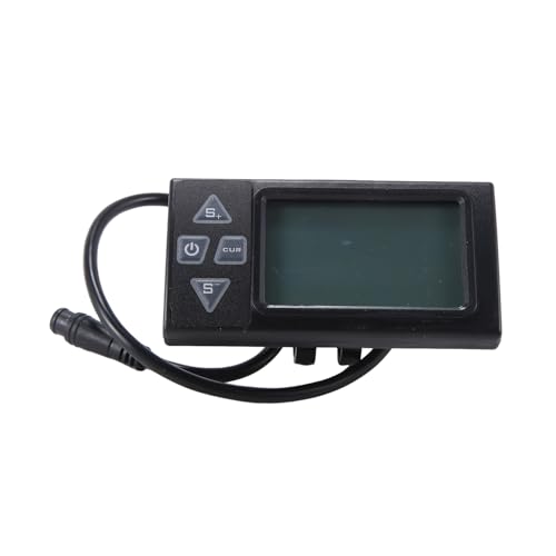 Pcivzxam S861 Elektrofahrrad Buntes LCD-Display IP65 Wasserdichter 6-Poliger Stecker Intelligentes Display Elektrofahrrad Langlebig Einfach zu Bedienen von Pcivzxam