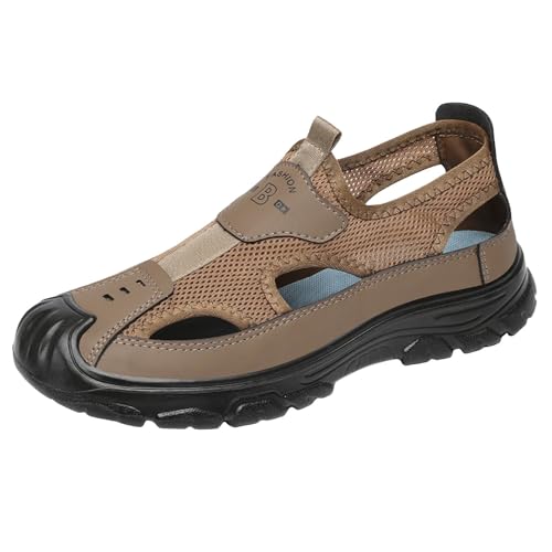 Aquaschuhe Unisex Wasserfest Barfuss Schuhe - Sommerschuhe Outdoor Leichte Wasserschuhe Sport Kletterschuhe Badeschuhe Schnell Trocknend Wassersportschuhe Schwimmschuhe Kaffee von Pdakieyxnd