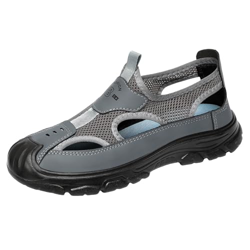 Barfuss Schuhe Unisex Fitness Aquaschuhe - Segelschuhe Swimming Wasserschuhe Wasserfest Badeschuhe Leichte Schwimmschuhe Outdoor Barfußschuhe Schnell Trocknend Wassersportschuhe Grau von Pdakieyxnd