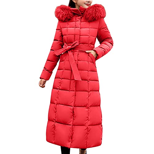 Mantel Damen Winter, Mantel Damen Lang Jacke Parka Elegante Plüschjacke Warme Steppjacke Puffer In Daunenoptik Kunstfell Kurze Verrotten von Pdakieyxnd