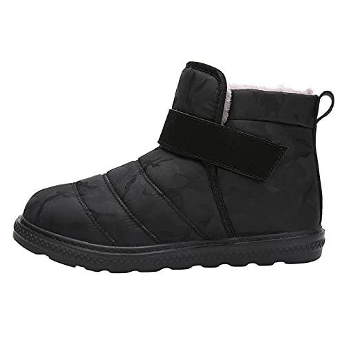 Winter Damen Schuhe, Winter Barfussschuhe Herren Barfuss Schuhe Damen Herren Gefüttert Winterstiefel Wanderschuhe Wasserdicht Gefütterte Stiefel Warm Schneestiefel Winter Boots Outdoor von Pdakieyxnd