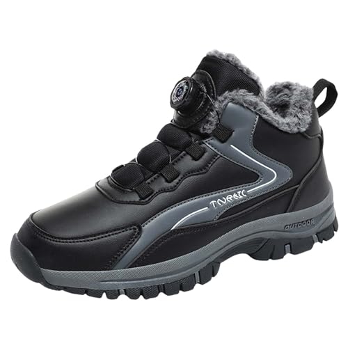 Winterschuhe Damen Gefüttert, Weihnachten Sale Schneeschuhe Damen Herren Winter Warme Barfuss Schuhe Damenschuhe Outdoor rutschfeste Stiefeletten Kurzschaft Stiefel Schneestiefel von Pdakieyxnd