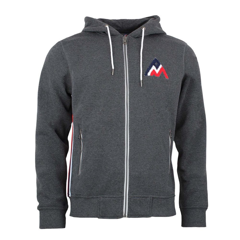 Peak Mountain Charles Full Zip Sweatshirt Grau 2XL Mann von Peak Mountain