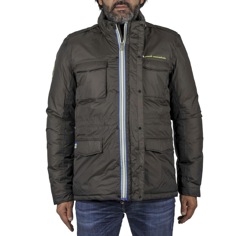 Peak Mountain Cowai Parka Braun S Mann von Peak Mountain