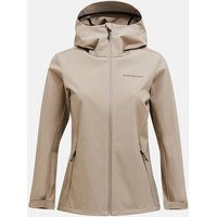 PEAK PERFORMANCE Damen Funktionsjacke W Explore Hood Jacket-AVID BEIGE PEAK PERFORMANCE Damen Funktionsjacke W Explore Hood Jacket-AVID BEIGE von Peak Performance