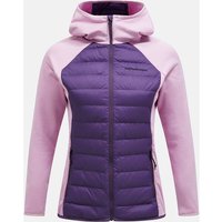 PEAK PERFORMANCE Damen Jacke W Down Hybrid Hood Jacket-INDIGO-STATICE von Peak Performance