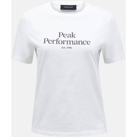 PEAK PERFORMANCE Damen Shirt W Original Tee-OFFWHITE-BLACK PEAK PERFORMANCE Damen Shirt W Original Tee-OFFWHITE-BLACK von Peak Performance