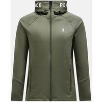PEAK PERFORMANCE Herren Kapuzensweat M Rider Zip Hood-PINE NEEDLE-PINE NEEDLE PEAK PERFORMANCE Herren Kapuzensweat M Rider Zip Hood-PINE NEEDLE-PINE NEEDLE von Peak Performance