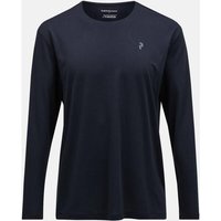 PEAK PERFORMANCE Herren Shirt M Delta LS Tee-BLACK von Peak Performance