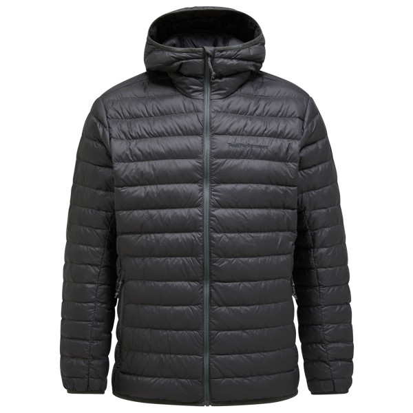 Peak Performance - Down Liner Hood Jacket - Daunenjacke Gr S schwarz/grau von Peak Performance